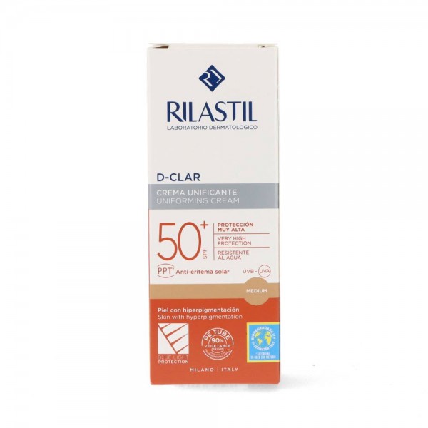 Rilastil D-clar 50+ crema unificante medium 40ml