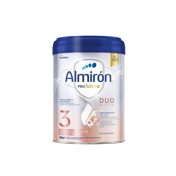 Almiron profutura+3 duobiotik 800gramos